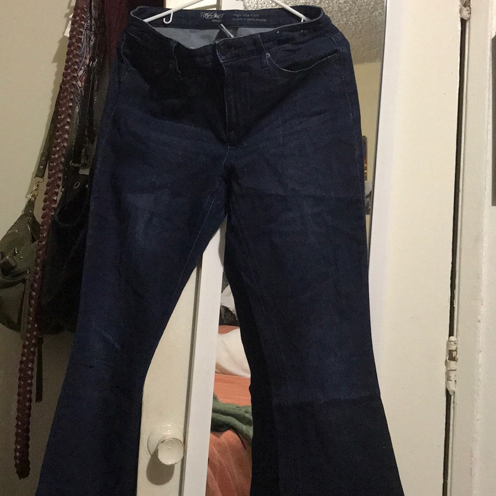 Mossimo high rise flare jeans